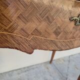 Louis XV style lady's desk in marquetry and bronze