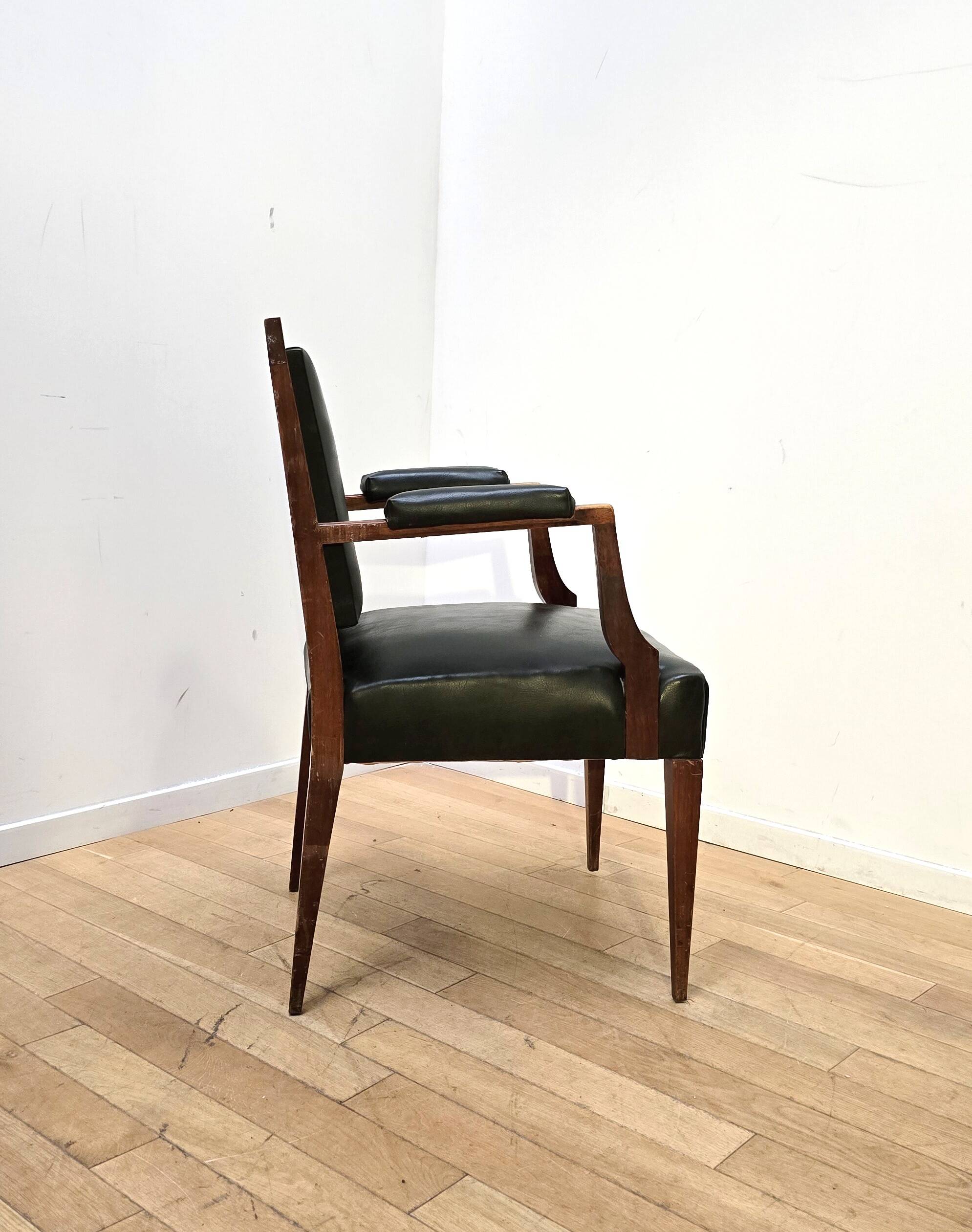 Pair of Empire style armchairs