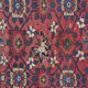 Ancien tapis sultanabad en laine florale fait à la main - 171x233cm