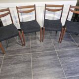 Set of 4 Scandinavian chairs, 1970s