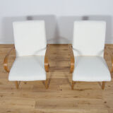 Model 53 Armchairs by Jaroslav Smidek for Ton, 1960s, Set of 2