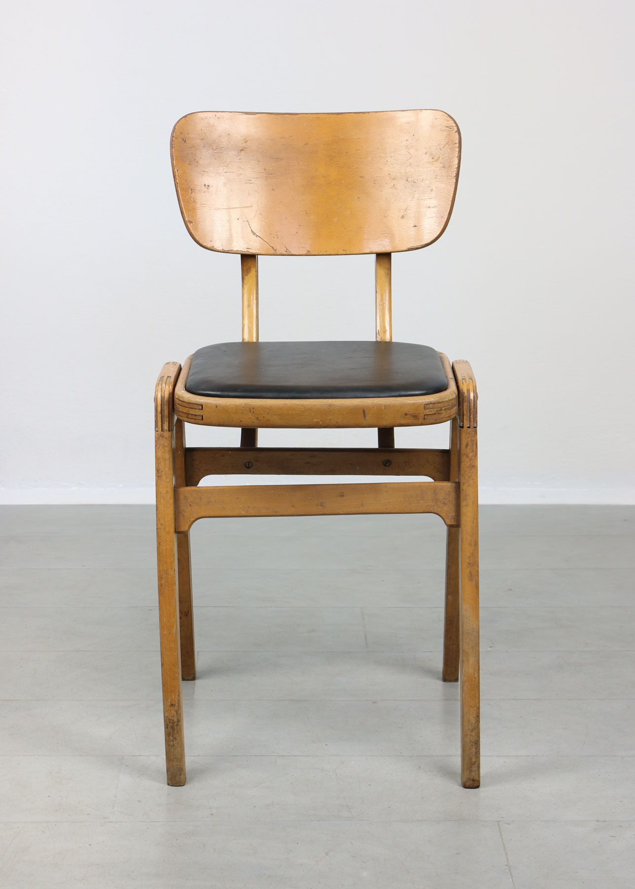 Italian leather chair