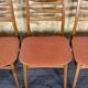 4x 60s 70s dining chair dining chair mid century Danish modern design