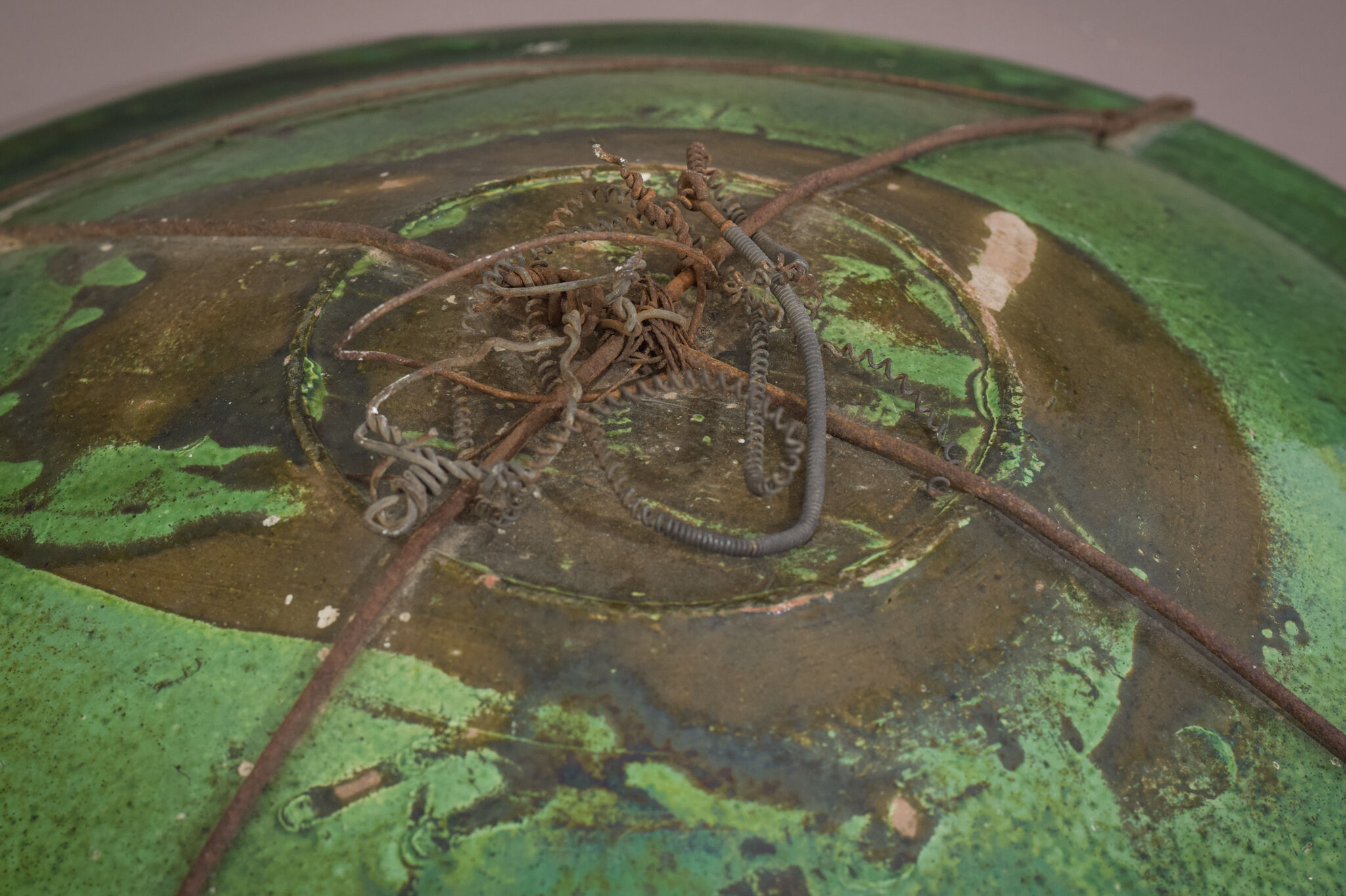 Early Folk Art Plate