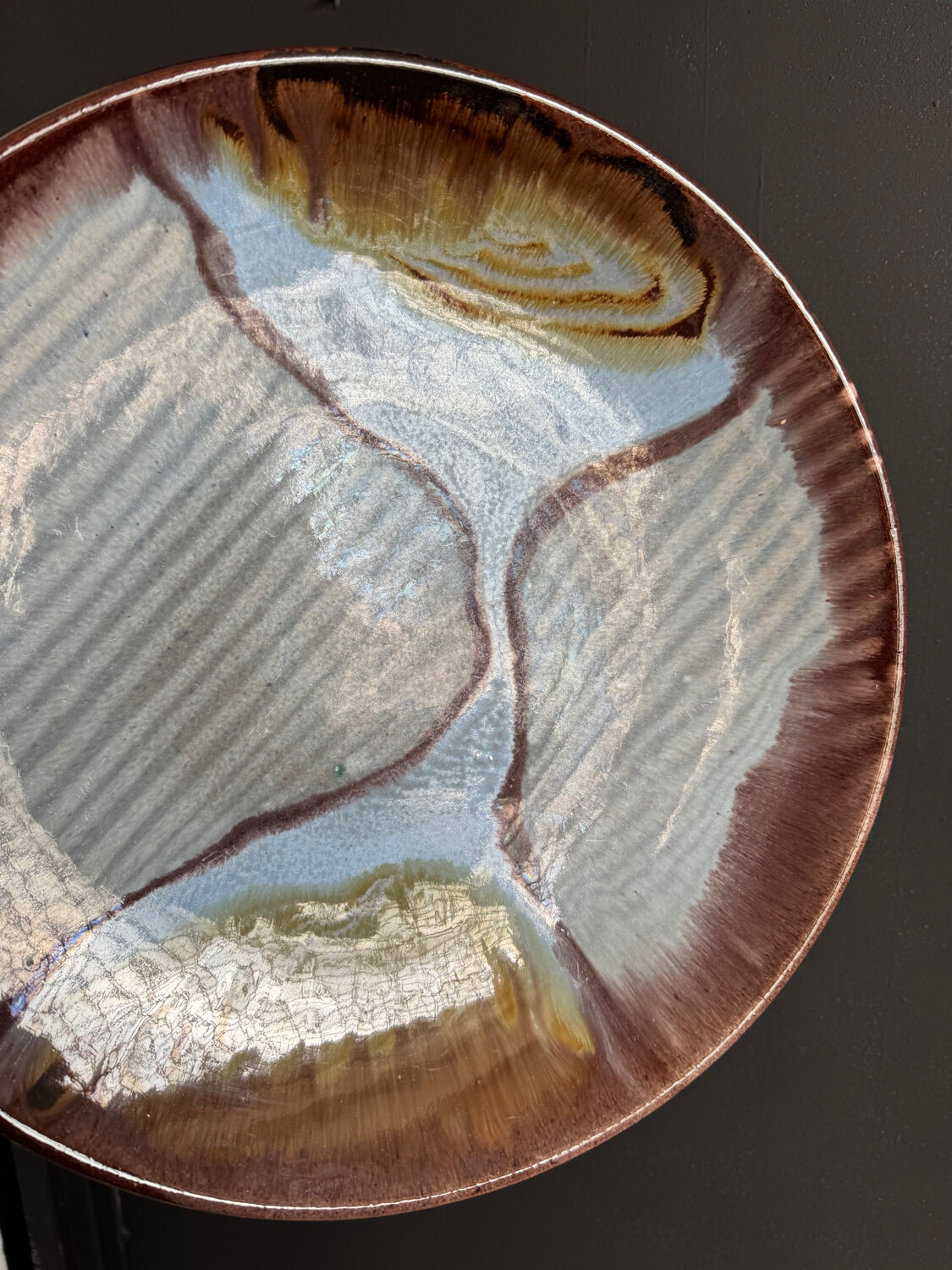 Kamionka Lysa Gora wall plate, 1960s