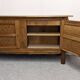 Brutalist oak sideboard attributed to Joseph Savina, France circa 1950.