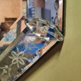 Bevelled Venetian mirror 54x97cm