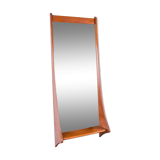 Large Danish Teak wall mirror by Pedersen and Hansen 1960.