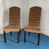 Pair of “Chesterfield” chairs