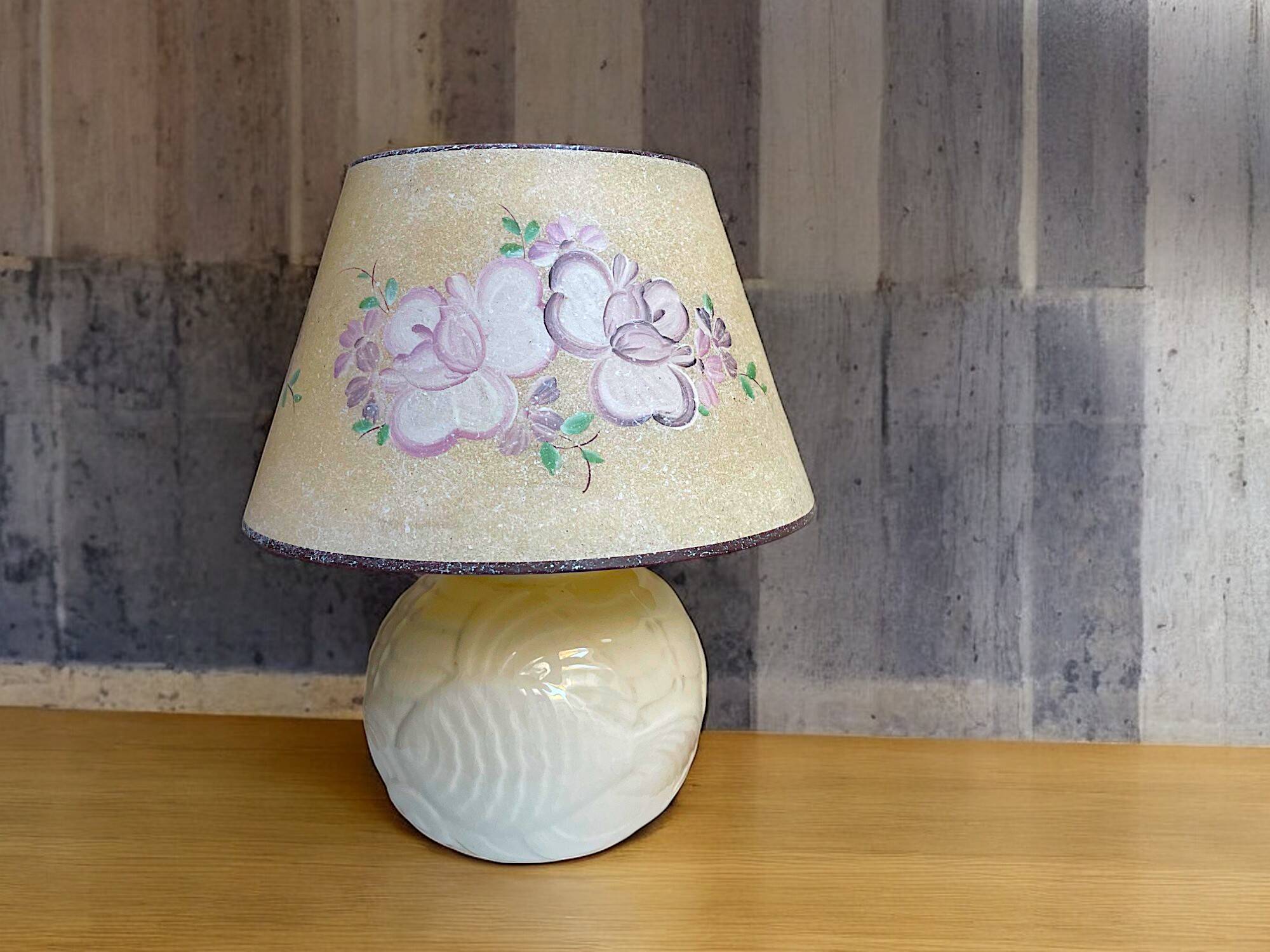 Ceramic table lamp 1970s by Sacavem