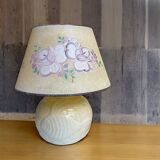 Ceramic table lamp 1970s by Sacavem