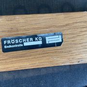 Pair of armchairs scandinavian lounge chairs 60s fröscher kg