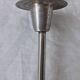 Double metal candle holder