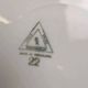 Set of 3 vintage flat plates in Jugoporcelan porcelain – Yugoslavia