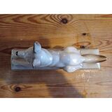 "Dog" earthenware by: L.François