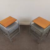 Pair of 50s bedside tables