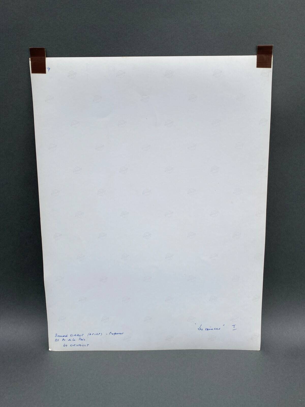 Photographie argentique Bernard Darot Les Vaincus XXe AFIAP