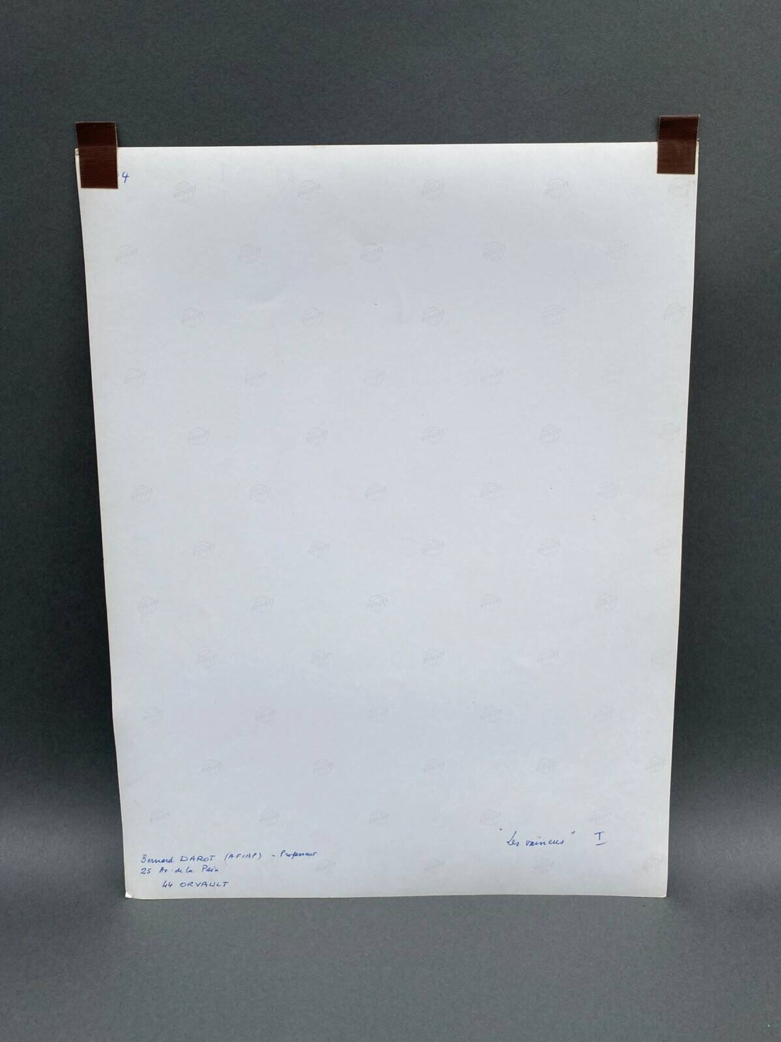 Photographie argentique Bernard Darot Les Vaincus XXe AFIAP