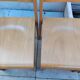 6 vintage stackable chairs from the 80s