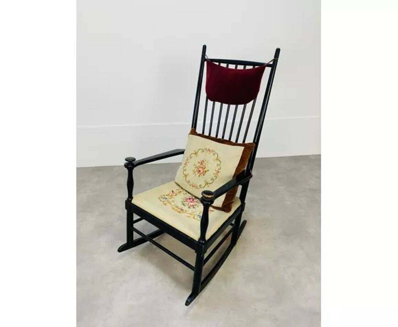 Scandinavian rocking chair by Karl Axel Adolfsson for Gemla 1960