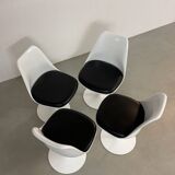 4x Eero Saarinen Swivel Chairs by Knoll