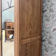 Large renovated country antique wardrobe