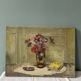 Old still life painting circa 1930