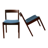 Series of 6 Scandinavian rosewood Gessef chairs