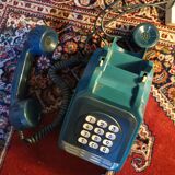 Vintage blue phone