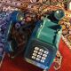 Vintage blue phone