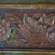 Large handcrafted Indonesian cabinet