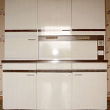 White vintage formica kitchen furniture