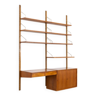 Double wall-unit by Poul Cadovius (Denmark, 1960s).