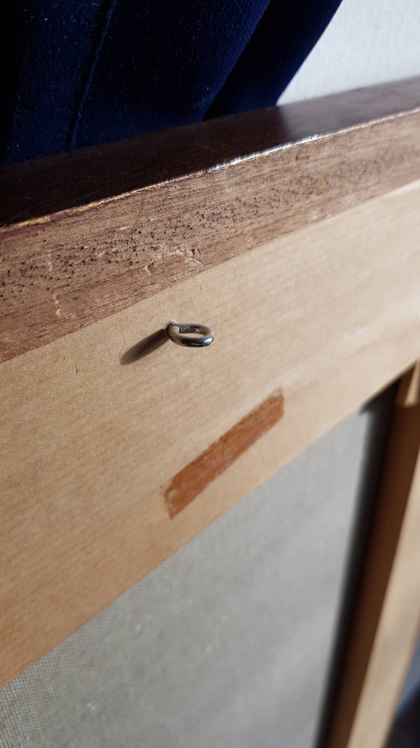 Peinture à l'huile sur toile, signée Hidalgo 1994, 46x58cm avec cadre