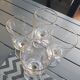 Lot de 4 verres à pied