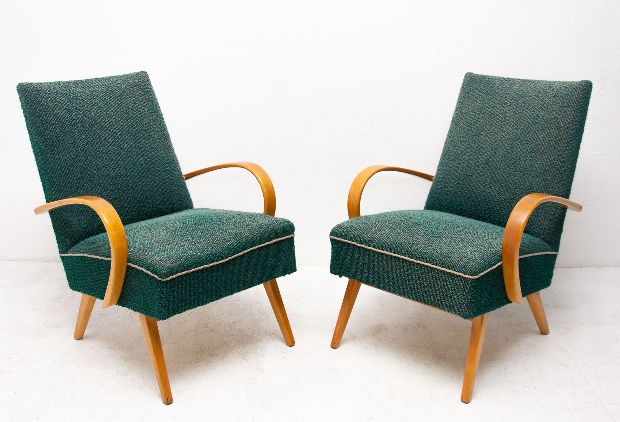 Fauteuils par Jaroslav Smidek, 1960, Tchécoslovaquie
