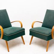 Fauteuils par Jaroslav Smidek, 1960, Tchécoslovaquie