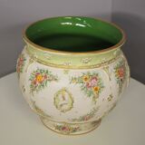 Hand-decorated G. Deruta vase, 1970s