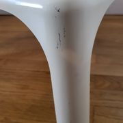 DEMETRIO 45 white coffee table design Vico Magistretti by Artemide Italy 1960