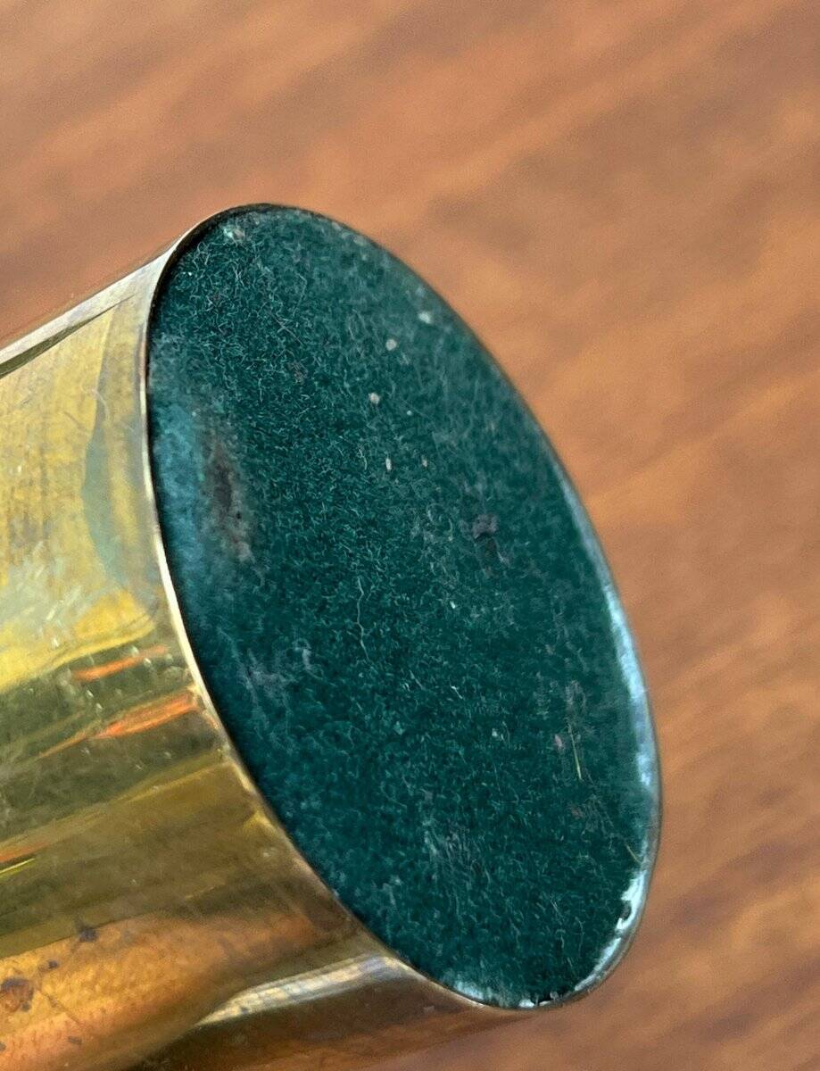 Danish brass candle holders from the mid-century by Boyes Metalkunst, 1960s, set of 2.