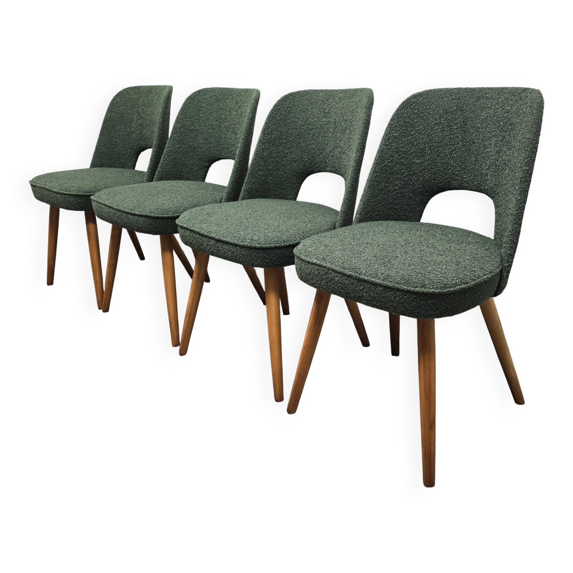 Dining Chairs by Oswald Haerdtl for Ton, 1950s, Set of 4