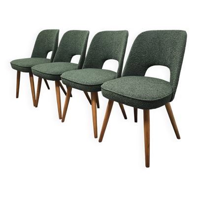 Chaises de salle à manger d'Oswald Haerdtl pour Ton, années 1950, lot de 4