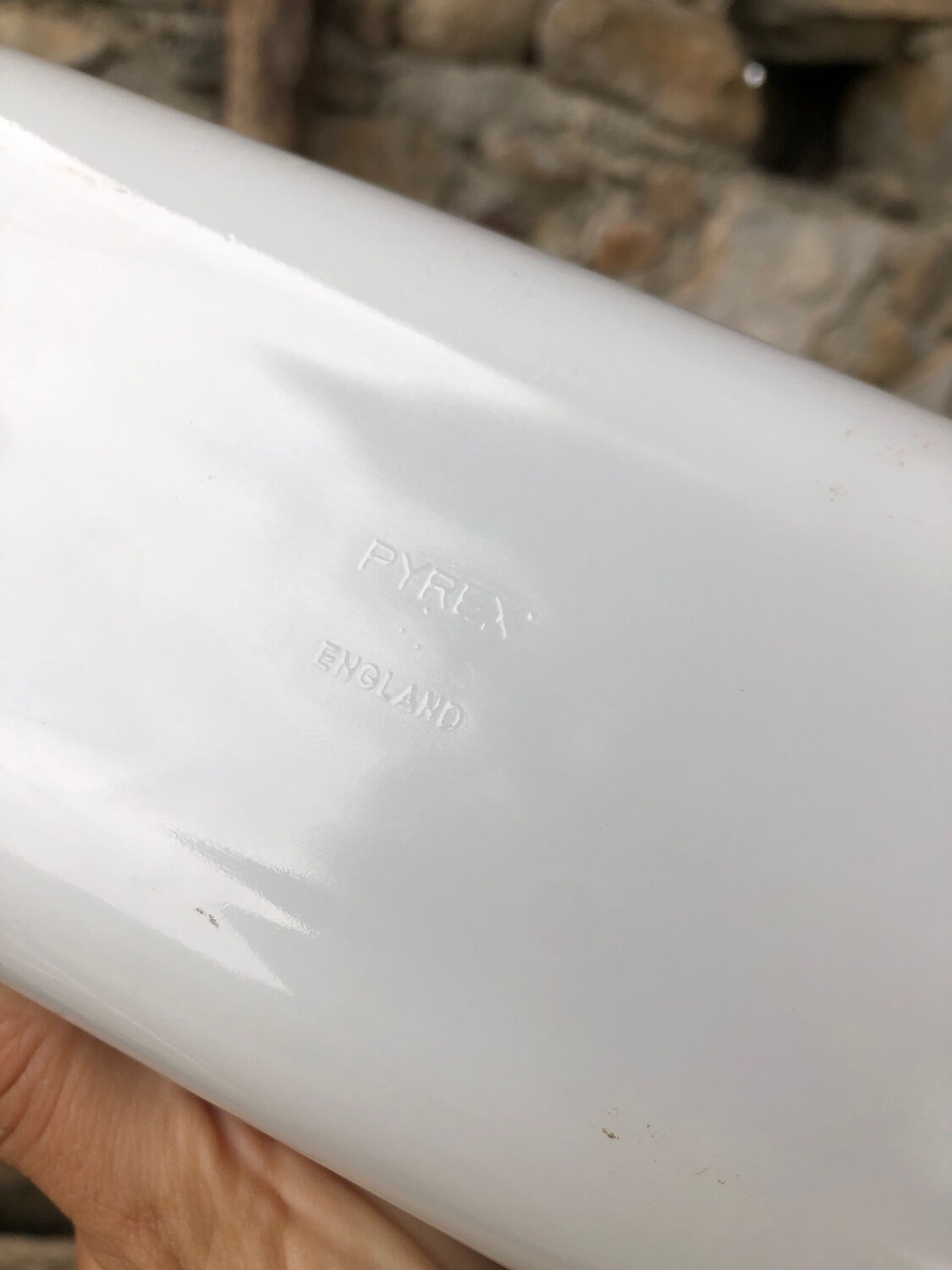 Plat à four • Pyrex, England