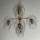 Crystal tassel chandelier from the 60s and 70s