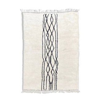 Modern Moroccan berber carpet Beni ouarain 200×320 cm