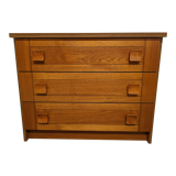 Vintage teak and rosewood chest of drawers from the 70-80s