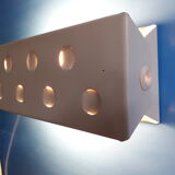 Vintage adjustable swivel shutter wall lamp