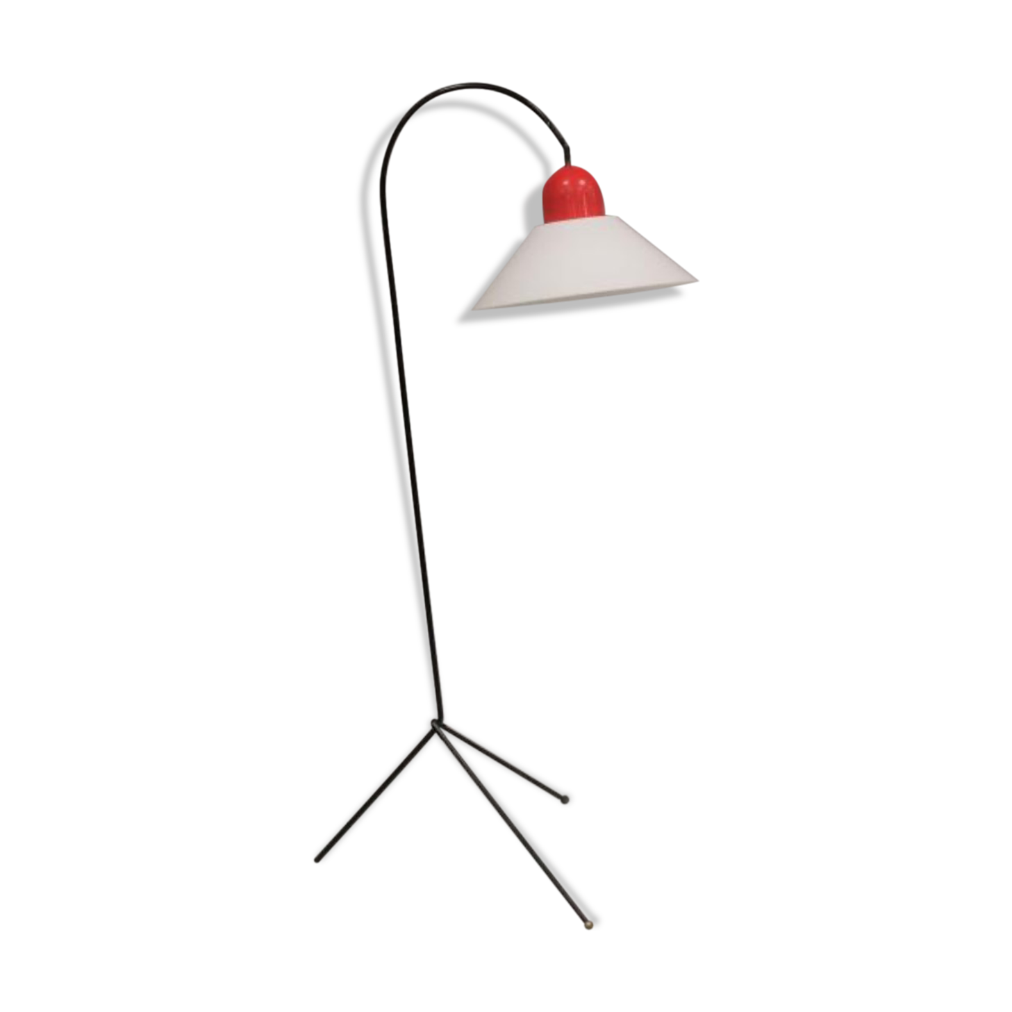 Metal tripod lamp, France 60