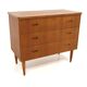 Scandinavian teak chest of drawers, Sweden, 1960