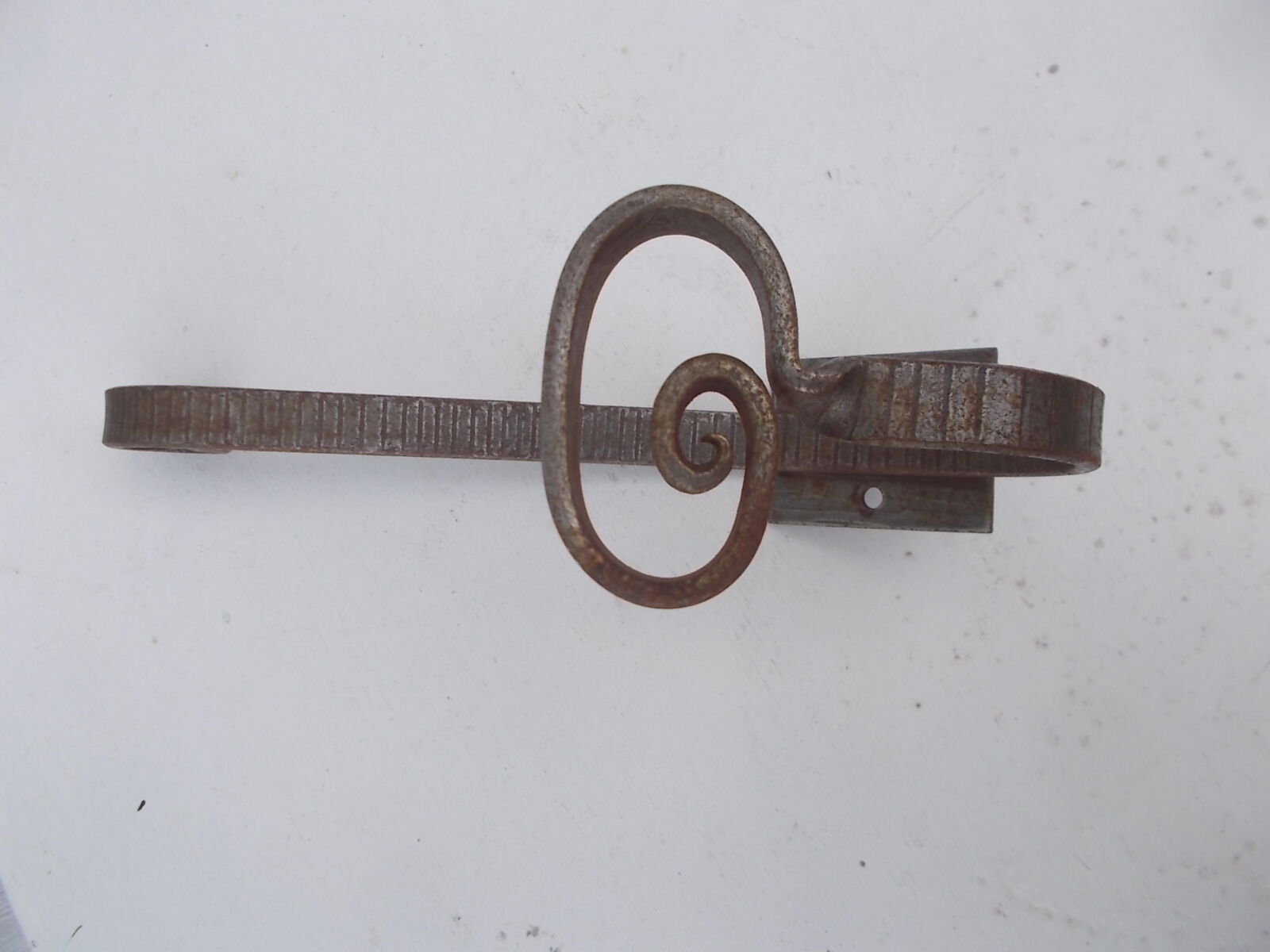 Wrought iron coat hook
